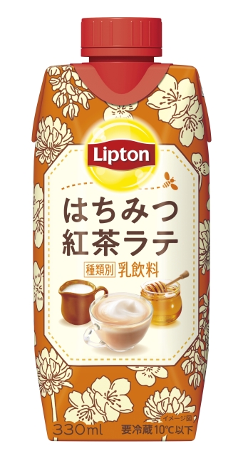 「リプトン はちみつ紅茶ラテ」 10月22日（火）より全国にて期間限定発売